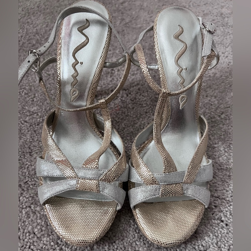 Nina dress heels sz 9.5